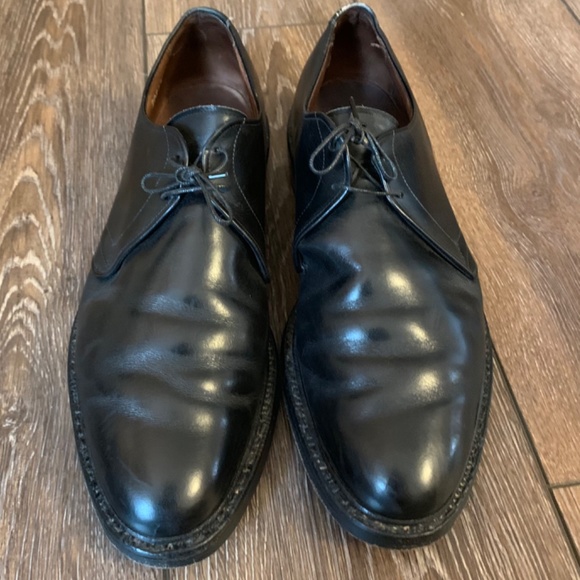 Allen Edmonds Jodox Black Leather Plain Toe Casual Mens Dress Shoes Size 9 D main image 5